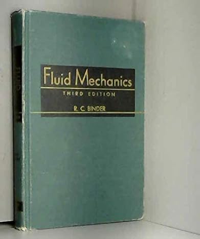 fluid mechanics 3rd edition raymond c binder b0007e91sq