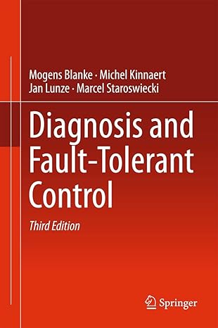 diagnosis and fault tolerant control 3rd edition mogens blanke ,michel kinnaert ,jan lunze ,marcel