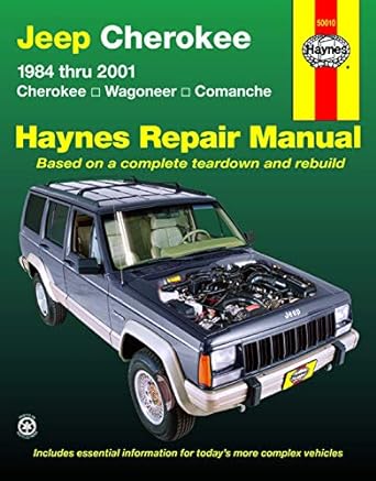 haynes manuals n america inc jeep cherokee wagoneer comanche 1984 2001 1st edition haynes 1563925400,