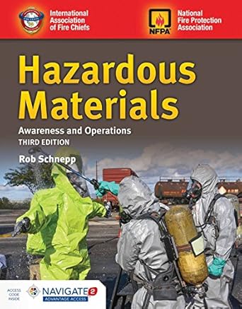 hazardous materials awareness and operations 1st edition rob schnepp 1284140709, 978-1284140705