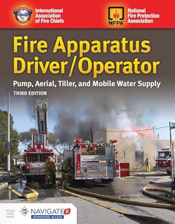 fire apparatus driver/operator pump aerial tiller and mobile water supply pump aerial tiller and mobile water