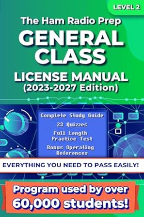 the ham radio prep general class license manual 1st edition ham radio prep b0c2rvlrcq, 979-8391995531