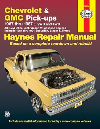 chevrolet and gmc pickup 6787 1st edition haynes 1850107645, 978-1850107644