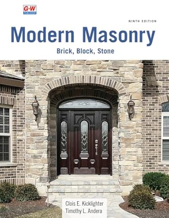 modern masonry brick block stone nin edition clois e kicklighter ed d ,timothy l andera ed d 1645646645,