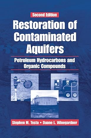 restoration of contaminated aquifers petroleum hydrocarbons and organic compounds second edition 2nd edition