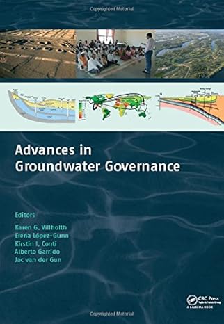 advances in groundwater governance 1st edition karen g villholth ,alberto garrido ,elena lopez gunn ,kirstin