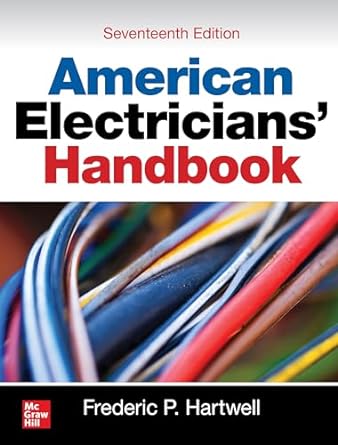 american electricians handbook 17th edition frederic hartwell 1260457915, 978-1260457919