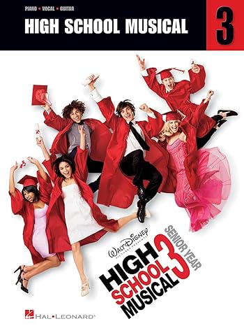 high school musical 3 piano/vocal/guitar 1st edition various 1423457528, 978-1423457527