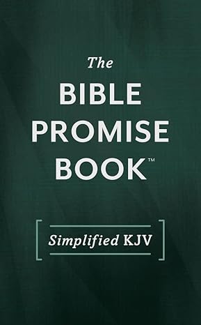 the bible promise book simplified kjv 1st edition barbour staff 1636095216, 978-1636095219