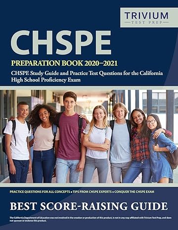 chspe preparation book 2020 2021 chspe study guide and practice test questions for the california high school