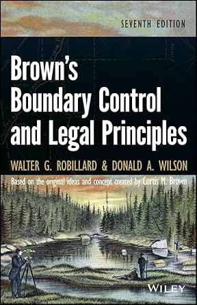 browns boundary control and legal principles 7th edition walter g robillard ,donald a wilson 111843143x,