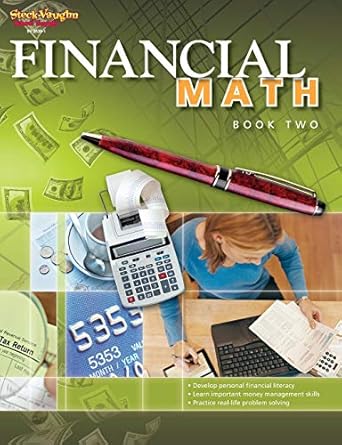 financial math book 2 1st edition steck-vaughn 1419034383, 978-1419034381