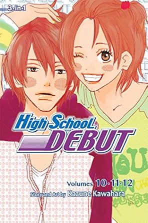 high school debut vol 4 includes vols 10 11 and 12 0003rd- edition kazune kawahara 1421566257, 978-1421566252