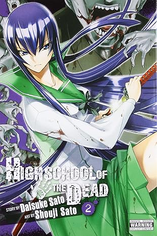 highschool of the dead vol 2 65506 edition daisuke sato, christine dashiell, shouji sato 031613239x,