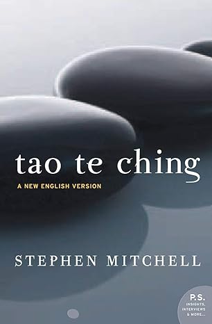 tao te ching a new english version 1st edition lao tzu, stephen mitchell 0061142662, 978-0061142666