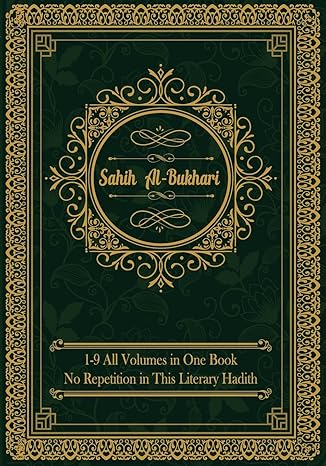 sahih al bukhari english text only 1st edition imam al bukhari, muhammad mohee uddin 979-8640953879