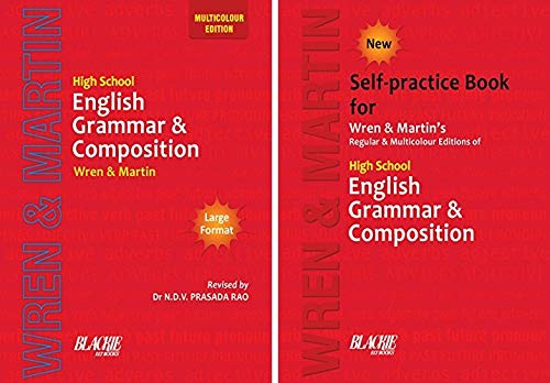 wren and martin high school english grammar and composition book combo offer 1st edition unknown author