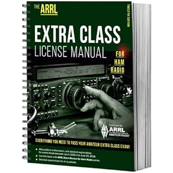 arrl extra class license manual for ham radio complete study guide with exam questions to all privileges