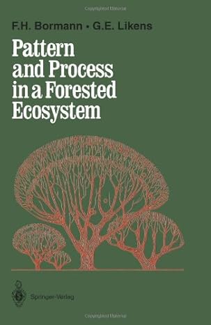 pattern and process in a forested ecosystem disturbance development and the steady state based on the hubbard