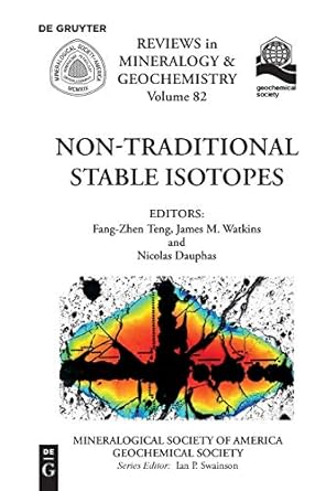 non traditional stable isotopes 1st edition fang zhen teng ,nicolas dauphas ,james watkins 0939950987,