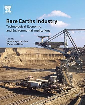 rare earths industry technological economic and environmental implications 1st edition ismar borges de lima