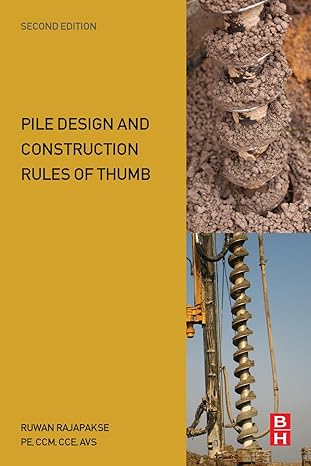 pile design and construction rules of thumb 2nd edition ruwan abey rajapakse 0128042028, 978-0128042021