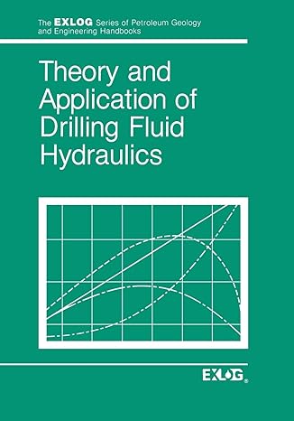 theory and applications of drilling fluid hydraulics 1st edition exlog/whittaker 940108842x, 978-9401088428