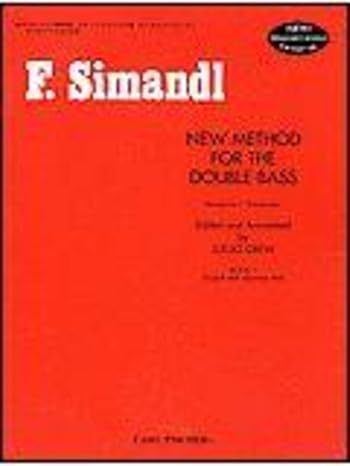 o492 new method for the double bass book 1 simandl revised edition f. simandl, f. zimmermann, lucas drew