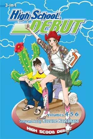 high school debut vol 2 includes vols 4 5 and 6 1st edition kazune kawahara 1421565897, 978-1421565897