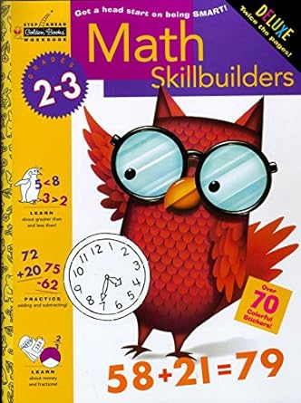 math skillbuilders workbook edition golden books 0307036553, 978-0307036551