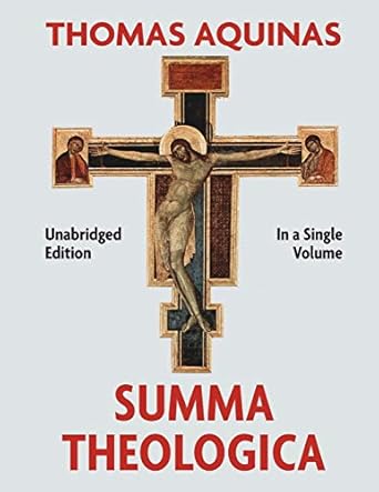 summa theologica complete in a single volume 1st edition thomas aquinas 1732190321, 978-1732190320