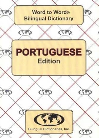 portuguese edition word to word bilingual dictionary portuguese edition c. sesma ,suzana s. 0933146949,