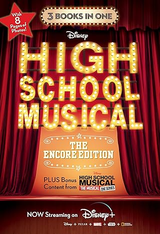 hsmtmts high school musical the encore edition junior novelization bindup media tie-in edition disney books
