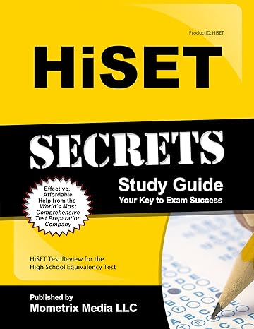 hiset secrets study guide hiset test review for the high school equivalency test study guide edition hiset