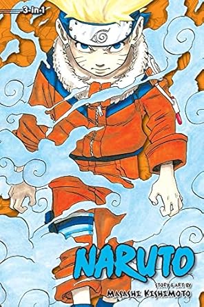 naruto 3 in 1 edition vol 1 original edition masashi kishimoto 1421539896, 978-1421539898