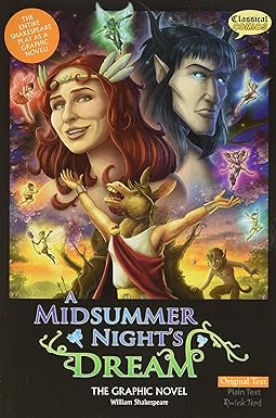 a midsummer night s dream the graphic novel original text 1st edition john mcdonald, william shakespeare,