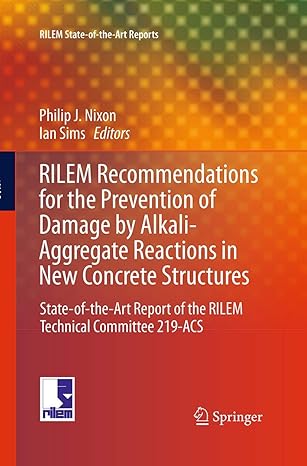 rilem recommendations for the prevention of damage by alkali aggregate reactions in new concrete structures