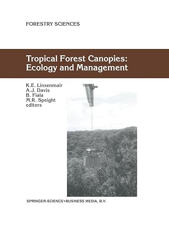 tropical forest canopies ecology and management proceedings of esf conference oxford university 12 16