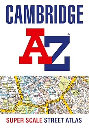 cambridge a z super scale street atlas a4 paperback new edition a z maps 0008436738, 978-0008436735