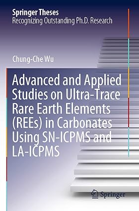 advanced and applied studies on ultra trace rare earth elements in carbonates using sn icpms and la icpms 1st