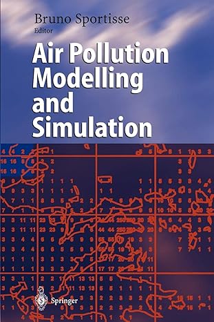 air pollution modelling and simulation 1st edition bruno sportisse 3642076378, 978-3642076374