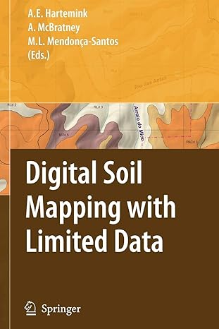 digital soil mapping with limited data 1st edition alfred e hartemink ,alex b mcbratney ,maria de lourdes