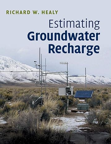 estimating groundwater recharge 1st edition richard w healy ,bridget r scanlon 1108446949, 978-1108446945