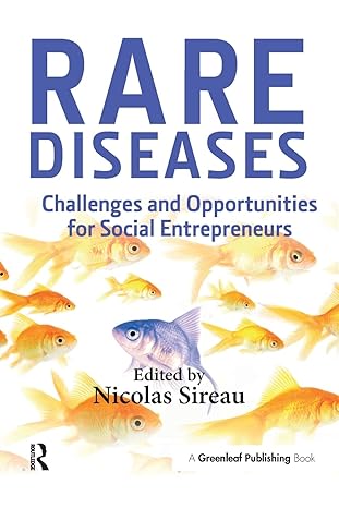 rare diseases challenges and opportunities for social entrepreneurs 1st edition nicolas sireau 1906093520,