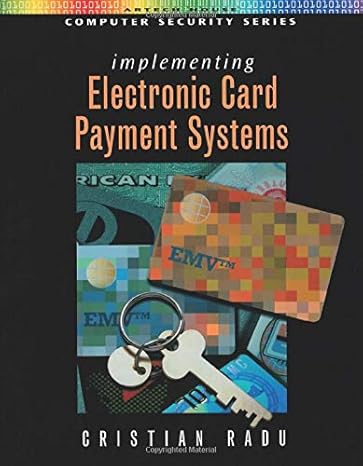 implementing electronic card payment systems 1st edition cristian radu 1580533051, 978-1580533058