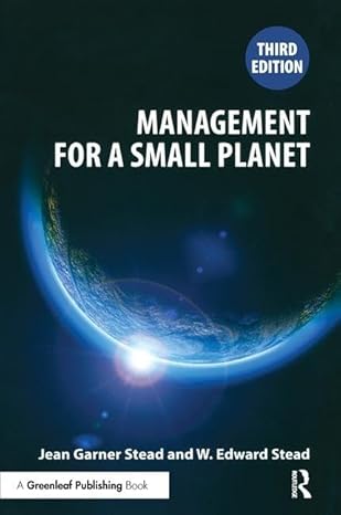 management for a small planet 1st edition jean garner stead 190609330x, 978-1906093303