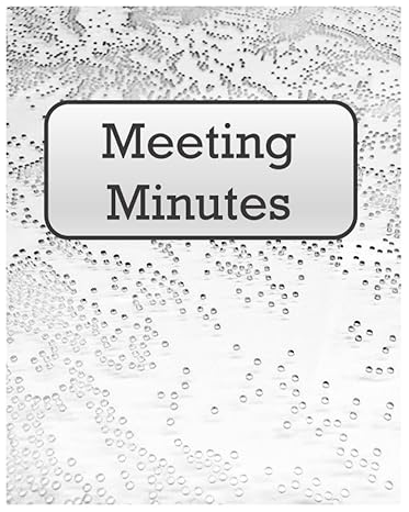 meeting minutes 1st edition carly davis b09zccljz5, 979-8814573247