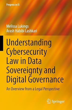 understanding cybersecurity law in data sovereignty and digital governance an overview from a legal