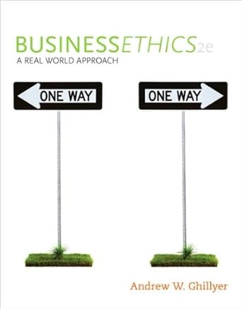 business ethics 2nd edition by a ghillyer 2nd edition andrew ghillyer b003ow3g3o