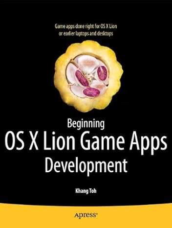 beginning mac os x game development with cocoa gaming tools and techniques for objective c programmers 1st